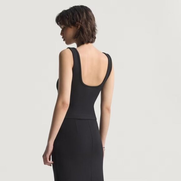 Adidas Premium Essentials Tank Top in Black - Picture 3 of 5